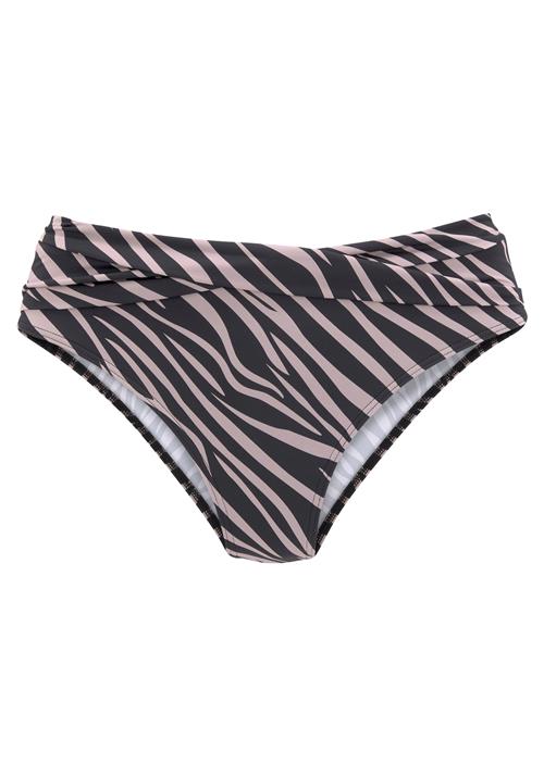 LASCANA Bikinitrusse 'Kaa'  rosé / sort