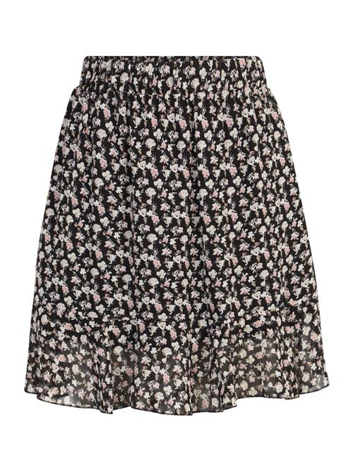 OBJECT Petite Nederdel 'MILA'  blandingsfarvet / sort