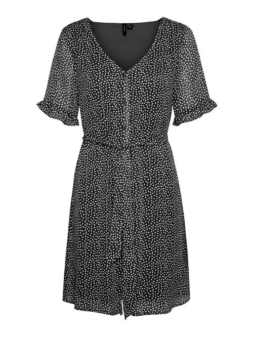 VERO MODA Kjole  sort / hvid
