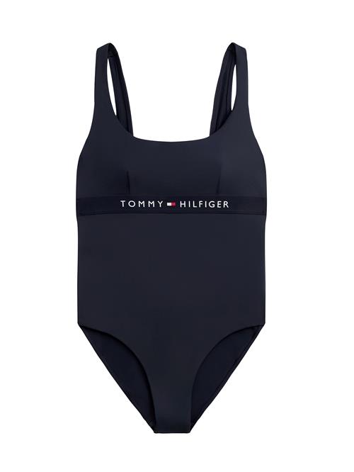 Tommy Hilfiger Underwear Badedragt  mørkeblå / brandrød / hvid