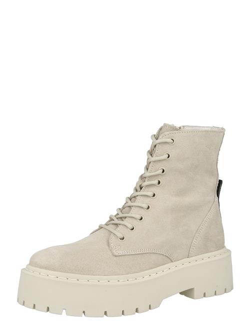 Se STEVE MADDEN Snørestøvletter 'Skylar'  beige ved About You
