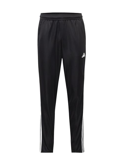 ADIDAS PERFORMANCE Bukser 'Essentials'  sort / hvid