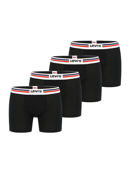 LEVI'S ® Boksershorts  blå / koral / sort / hvid
