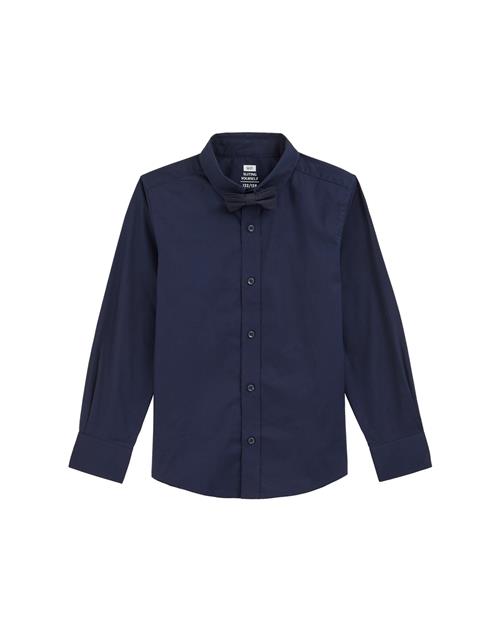 WE Fashion Skjorte  mørkeblå