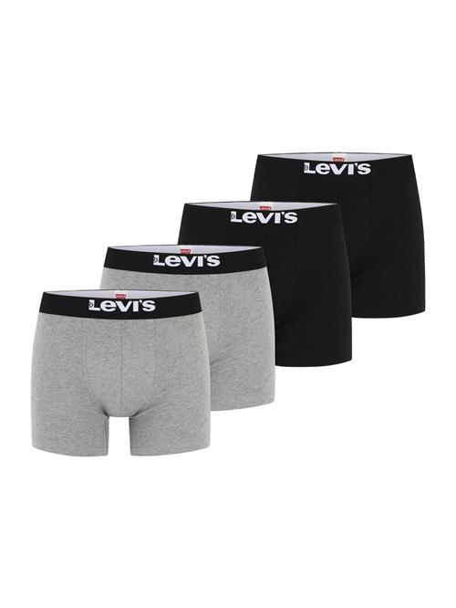 LEVI'S ® Boksershorts  grå / sort / hvid