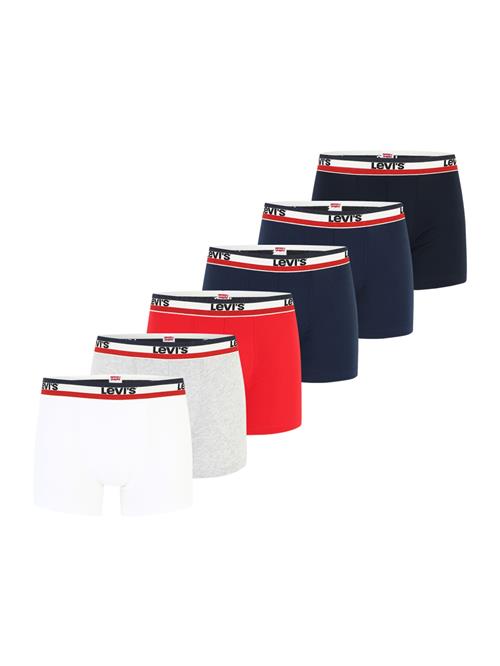 LEVI'S ® Boksershorts  marin / grå / rød / sort / hvid