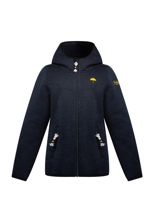 Schmuddelwedda Fleecejakke  marin / gul