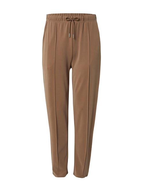 TRAPP Bukser med lægfolder 'Hannes'  lysebeige