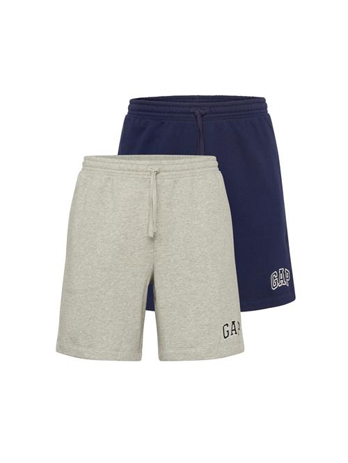 GAP Bukser  navy / grå-meleret / hvid