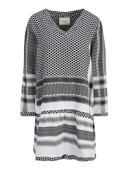 Summery Copenhagen Kjole  sort / hvid