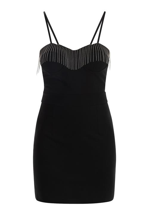 faina Coctailkjole  sort / sølv