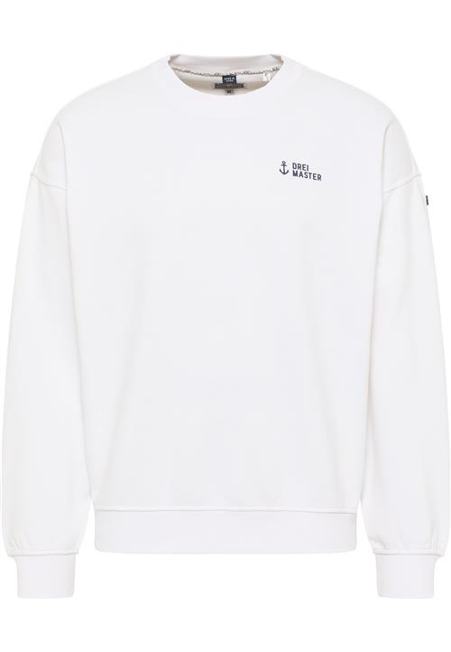 DreiMaster Maritim Sweatshirt  marin / hvid