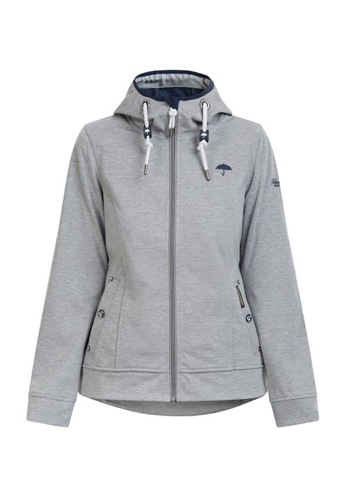 Schmuddelwedda Funktionsjakke  marin / grå-meleret