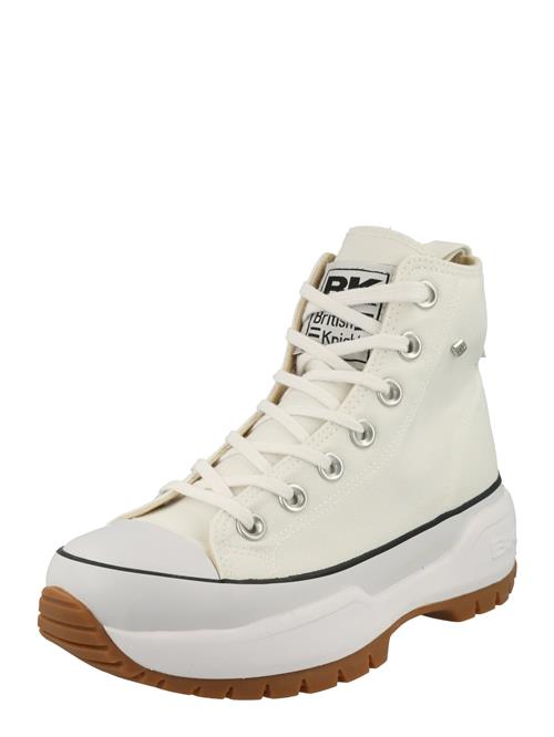 BRITISH KNIGHTS Sneaker high 'Kaya Fly'  sort / hvid