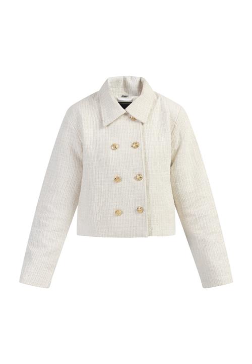 faina Overgangsjakke  lysebeige / hvid-meleret