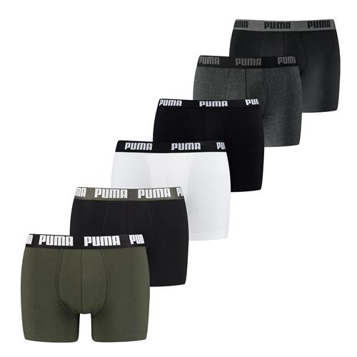 PUMA Boksershorts  grøn / mørkegrøn / sort / offwhite