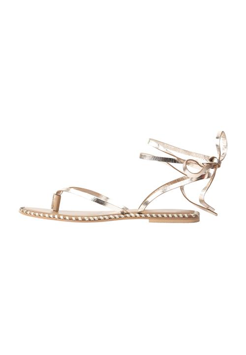 faina Sandaler med rem  guld