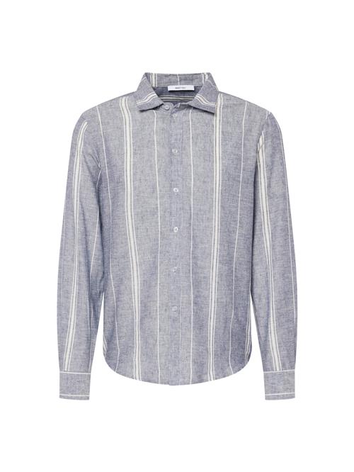 ABOUT YOU Skjorte 'Dave'  blå-meleret / hvid