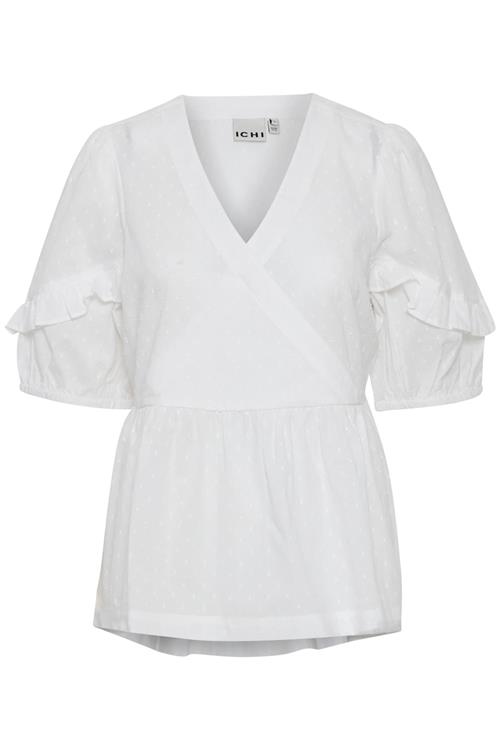 ICHI Bluse 'Folona'  hvid
