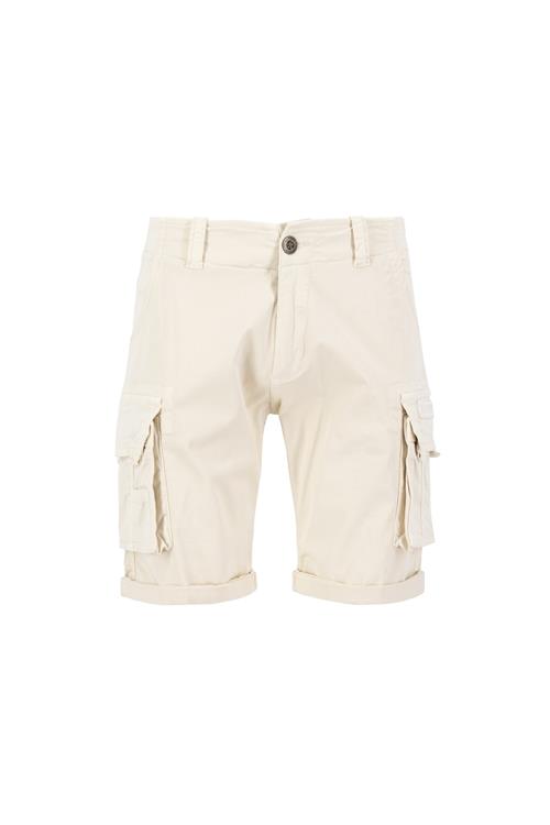 ALPHA INDUSTRIES Cargobukser  beige / hvid