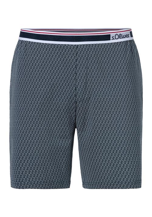 s.Oliver Pyjamasbukser  navy / hvid