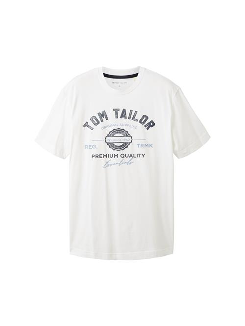 TOM TAILOR Bluser & t-shirts  marin / safir / hvid