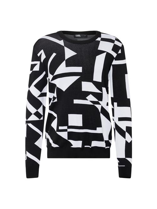 Karl Lagerfeld Pullover  sort / hvid