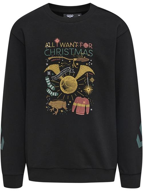 Hummel Sweatshirt 'Harry Potter'  gul / lysegrøn / gammelrosa / sort