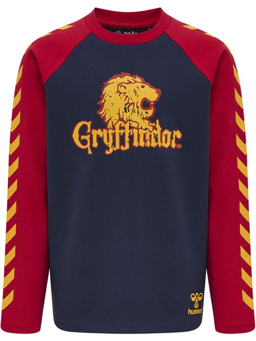 Hummel Shirts  mørkeblå / gylden gul / rød