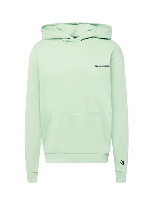 9N1M SENSE Sweatshirt  mint / mørkegrøn / sort