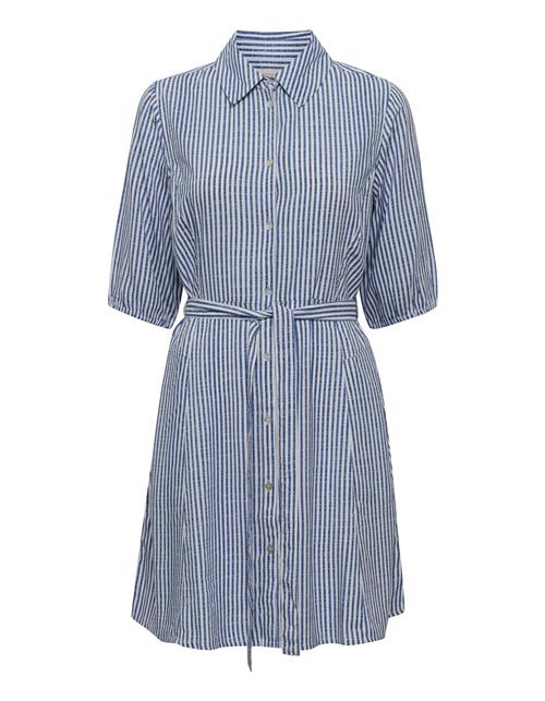 Cream Kjole 'Tiah'  blå / navy / hvid