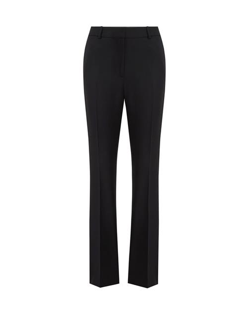 WE Fashion Bukser med fals  sort