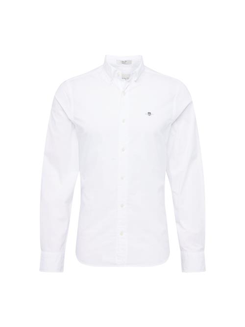 GANT Skjorte  navy / carminrød / sølv / offwhite