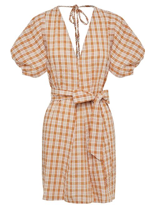 The Fated Kjole 'Aiden'  beige / brun / orange