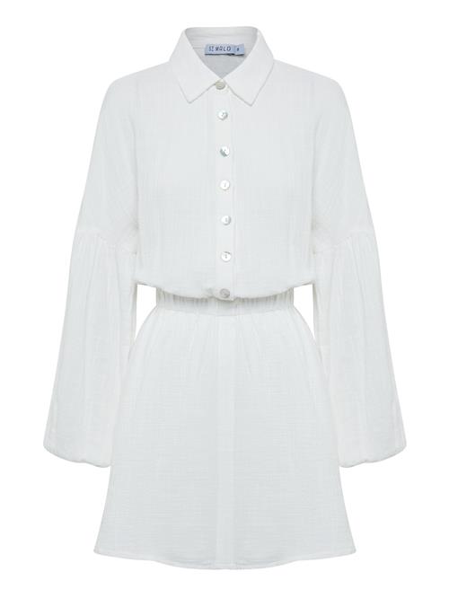 St MRLO Blusekjole 'TOPEKA'  hvid