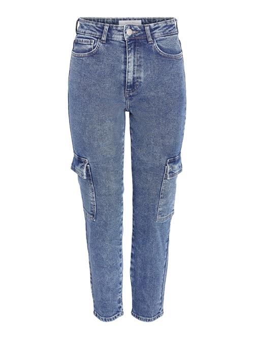 Noisy may Cargojeans 'Moni'  beige / blue denim