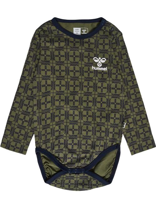 Hummel Sparkedragt/Body 'CHECK'  navy / oliven / hvid