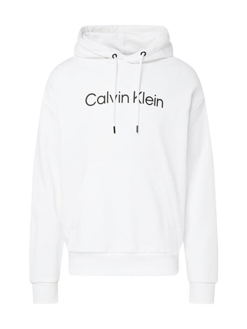 Calvin Klein Sweatshirt 'HERO'  sort / hvid