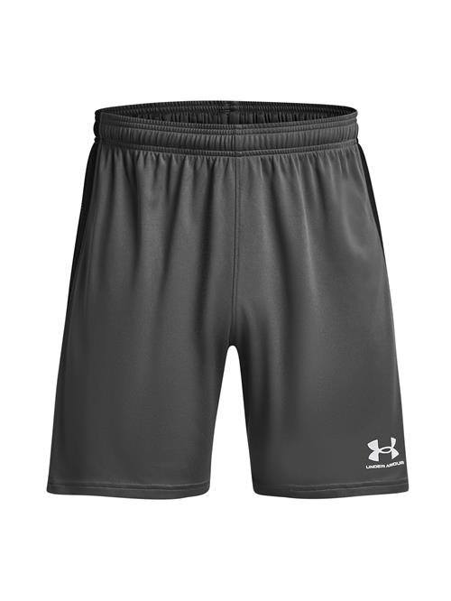 UNDER ARMOUR Sportsbukser 'Challenger'  mørkegrå / sort / hvid