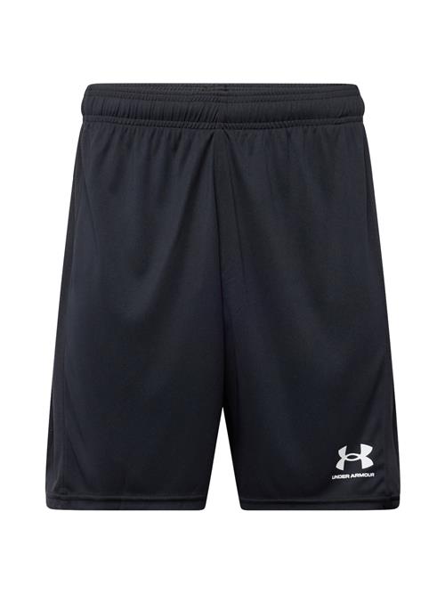 UNDER ARMOUR Sportsbukser 'Challenger'  sort / hvid
