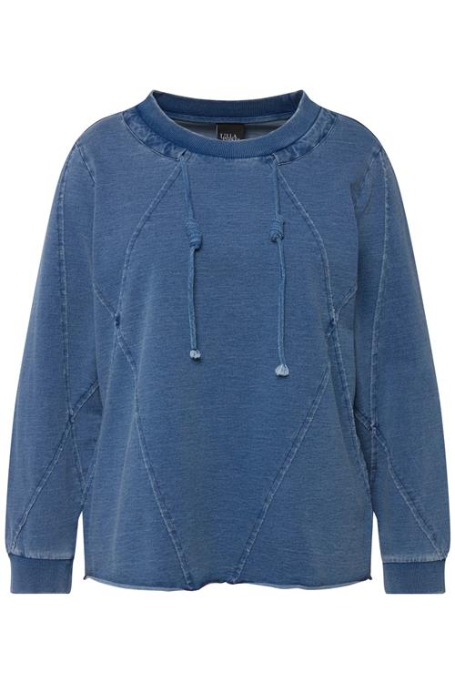 Ulla Popken Sweatshirt  blue denim