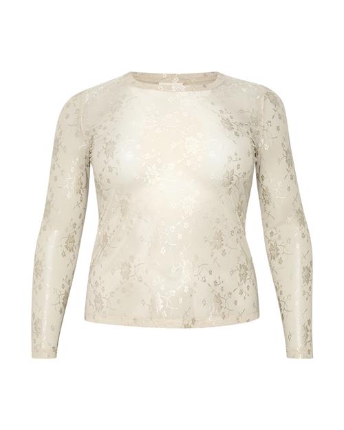 Se KAFFE CURVE Shirts 'nikoline'  hvid ved About You