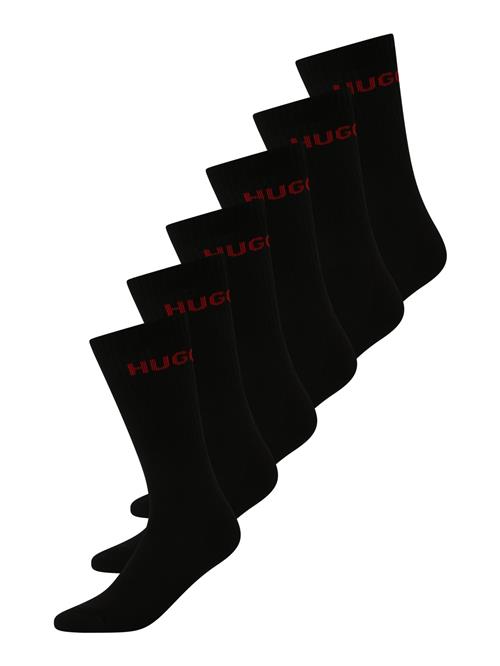 HUGO Sokker  rød / sort