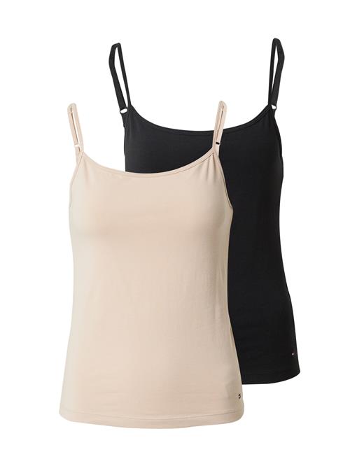 Tommy Hilfiger Underwear Undertrøje 'Cami'  beige / sort
