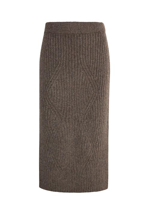 DreiMaster Klassik Nederdel 'Ledkin'  kastaniebrun