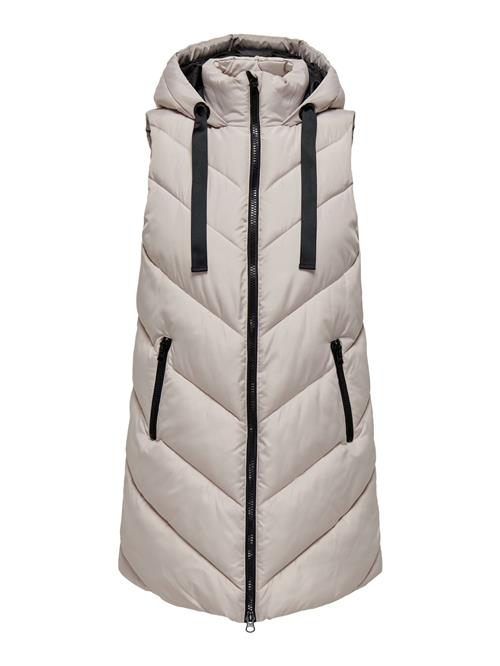 JDY Vest 'JDYSkylar'  lysegrå / sort