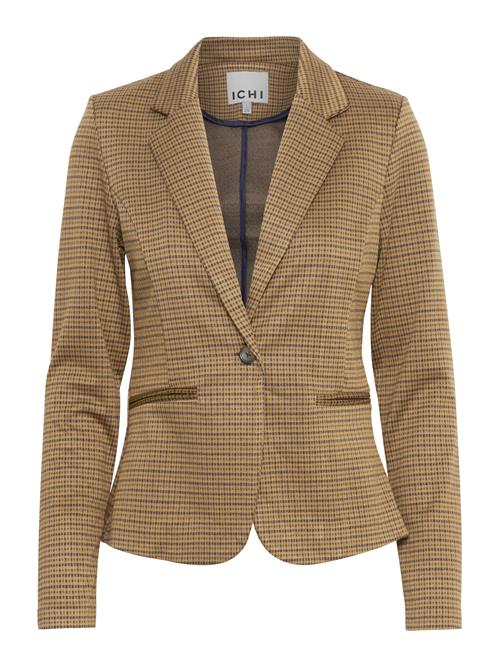 ICHI Blazer 'Kate'  indigo / sepia / lysebrun
