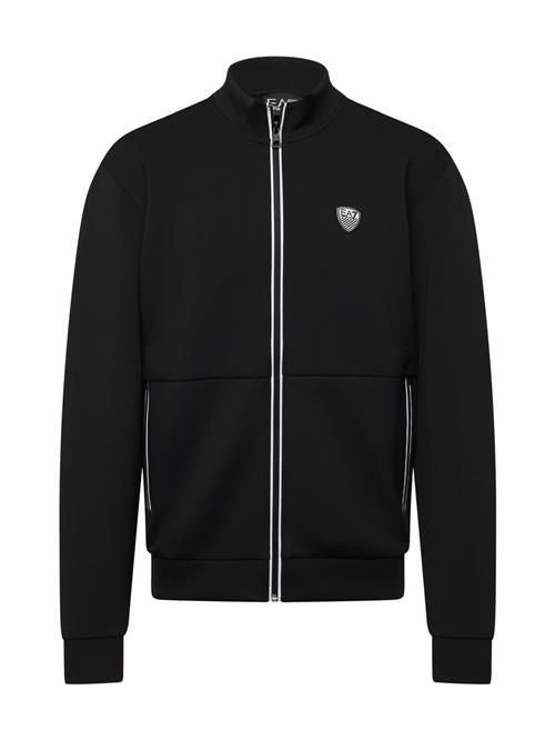 EA7 Emporio Armani Sweatjakke  sort / hvid