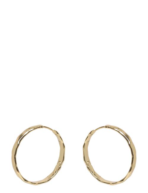 Domino Ring Ear 30Mm Plain G - SNÖ Of Sweden Gold