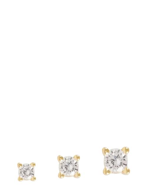 Siri Mini Ear Set G/Clear - SNÖ Of Sweden Gold